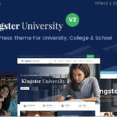 Kingster 3.2.1 – Education for University Theme