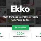 Ekko 4.4 – Multi Purpose WordPress Theme