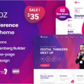 Exhibz 3.0.3 – Event Conference Theme