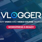 Vlogger 3.0.0 – Professional Video Theme