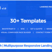 Wealth 1.3.0 – MultiPurpose Landing Page Theme