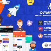 Olympus 3.97 – Social Networking Theme