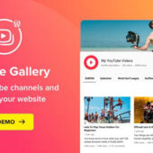YouTube Plugin 3.5.0 – YouTube Gallery Plugin