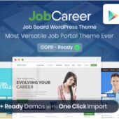 JobCareer 4.9.1 – Job Board Responsive Theme