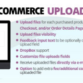 WooCommerce Upload Files 69.9 – Plugin