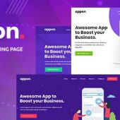 AppON 1.2.2 – App SaaS Software Theme