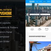 ApusHome v1.7.10 – Real Estate WordPress Theme