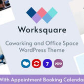 Worksquare 1.15 – Coworking Office Space Theme