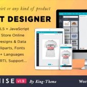 Lumise 2.0.3 (+Addons) – Product Designer Plugin
