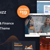 Maxbizz 1.1 – Consulting Financial Theme