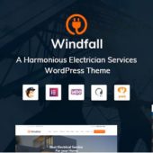 Windfall 1.4 – Electrician Services WordPress Theme