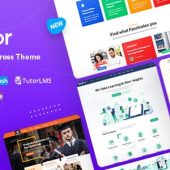 Turitor 1.5.0 – LMS Education WordPress Theme