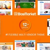BosMarket 2.0.12 – Flexible Multivendor Theme