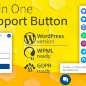 All in One Support Button 2.2.7  Contact Plugin