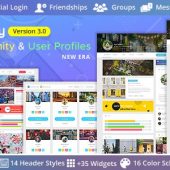Youzify 3.4.9 – BuddyPress Community User Profile