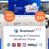 Braintech 2.6.6 – Technology IT Solutions Theme