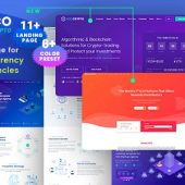 Cryptico 1.4.11  – ICO Cryptocurrency Theme