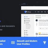 Discy 5.5.9 – Social Questions Answers Theme