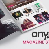 Anymag 2.9.7 – Magazine Style Blog Theme