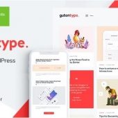 Gutentype 2.1.5 – Gutenberg WordPress Theme
