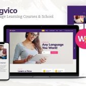 Lingvico 1.0.8 – Language Training Courses Theme