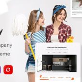 Cleenday 1.0.4 – Cleaning Company Theme