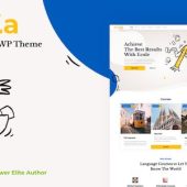 Scuola 9.2 – Language School Courses Theme