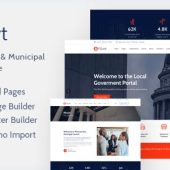 EGovt 1.5.6 – City Government WordPress Theme