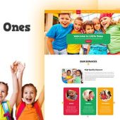Little Ones 1.0 – Children Daycare Theme