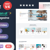 Ncmaz 4.3.6 – Blog Magazine WordPress Theme
