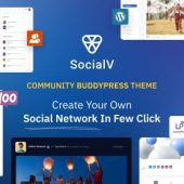SocialV 2.0.7 – Social Network Community Theme
