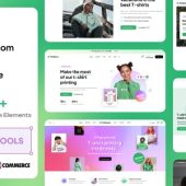 TeeSpace 1.2.8 – Custom Tshirt Designer Theme
