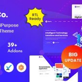Digeco 2.1.0 – Startup Agency WordPress Theme