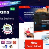 Fastrans 2.5 – Logistics Transportation Theme