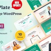 SaasPlate 1.2.6 – Landing Page WordPress Theme