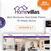 Home Villas 2.7 – Real Estate WordPress Theme