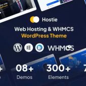 Hostie 1.1.1 – Web Hosting WHMCS Theme
