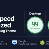 Swyft 1.0.6 – PageSpeed Optimized Blog Theme