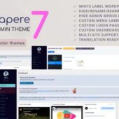 WPShapere v7.0.8 – WordPress Admin Plugin