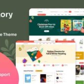 Bookory 2.2.5 – Book Store WordPress Theme