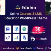 Edubin 9.4.9 – Education LMS WordPress Theme